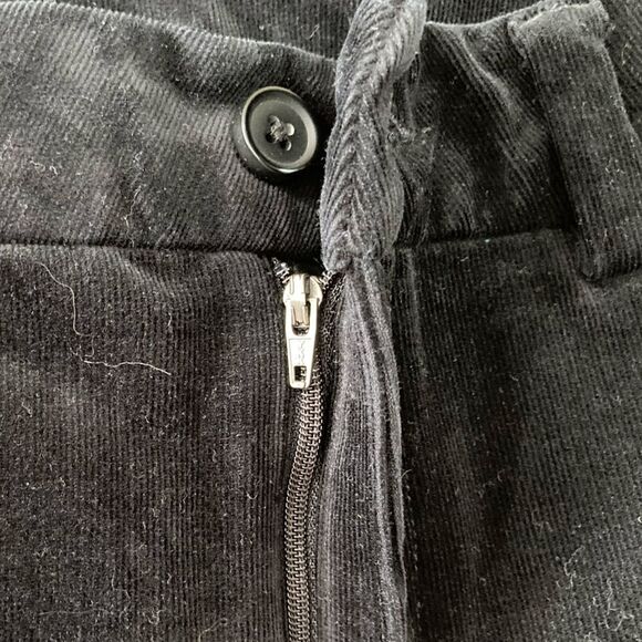 Duluth Trading Co. Pants Women's 12 R Black Corduroy High Rise Skinny 23814 - Picture 6 of 12